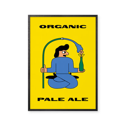 Mikkeller Prints Poster Organic Pale Ale