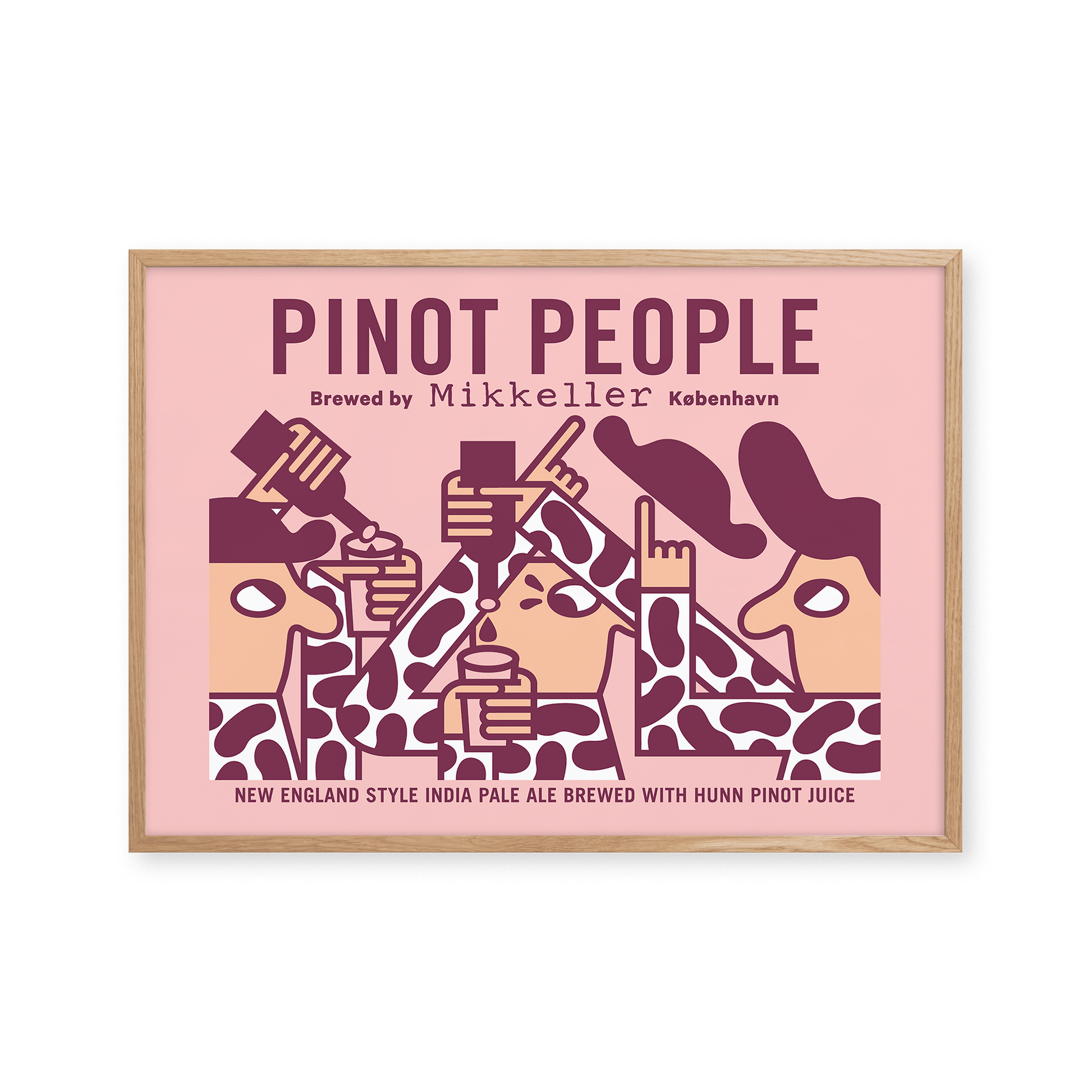 Mikkeller Prints Poster Pinot People