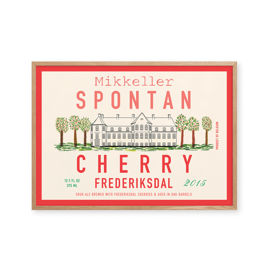 Mikkeller Prints Poster Spontancherry