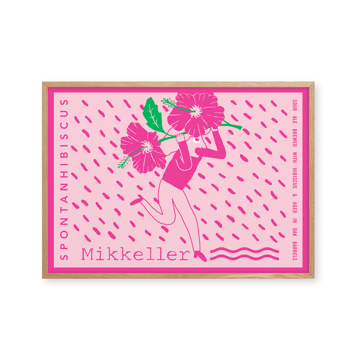 Mikkeller Prints Poster Spontanhibiscus