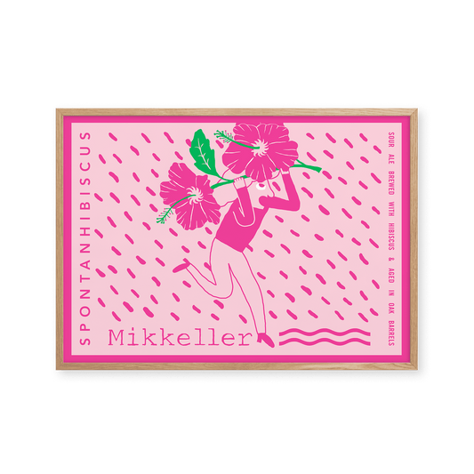 Mikkeller Prints Poster Spontanhibiscus