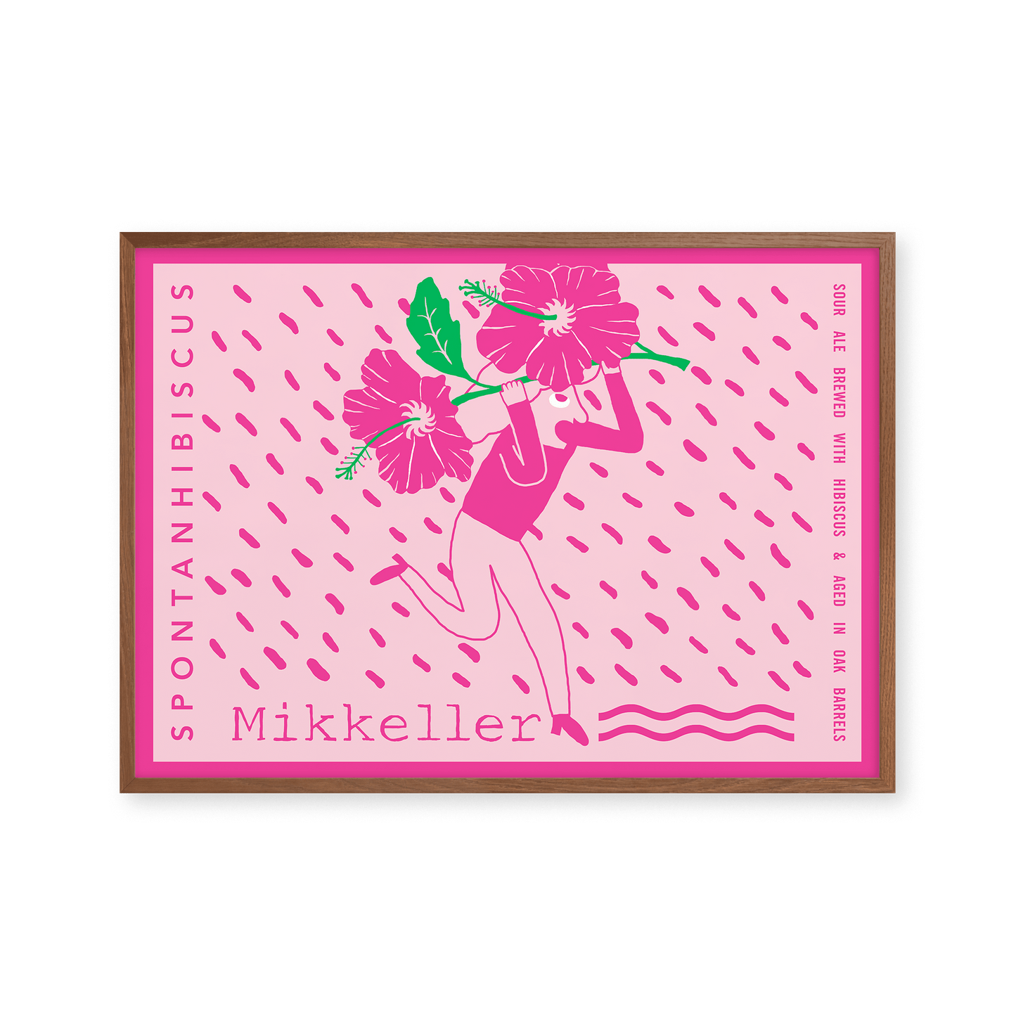 Mikkeller Prints Poster Spontanhibiscus