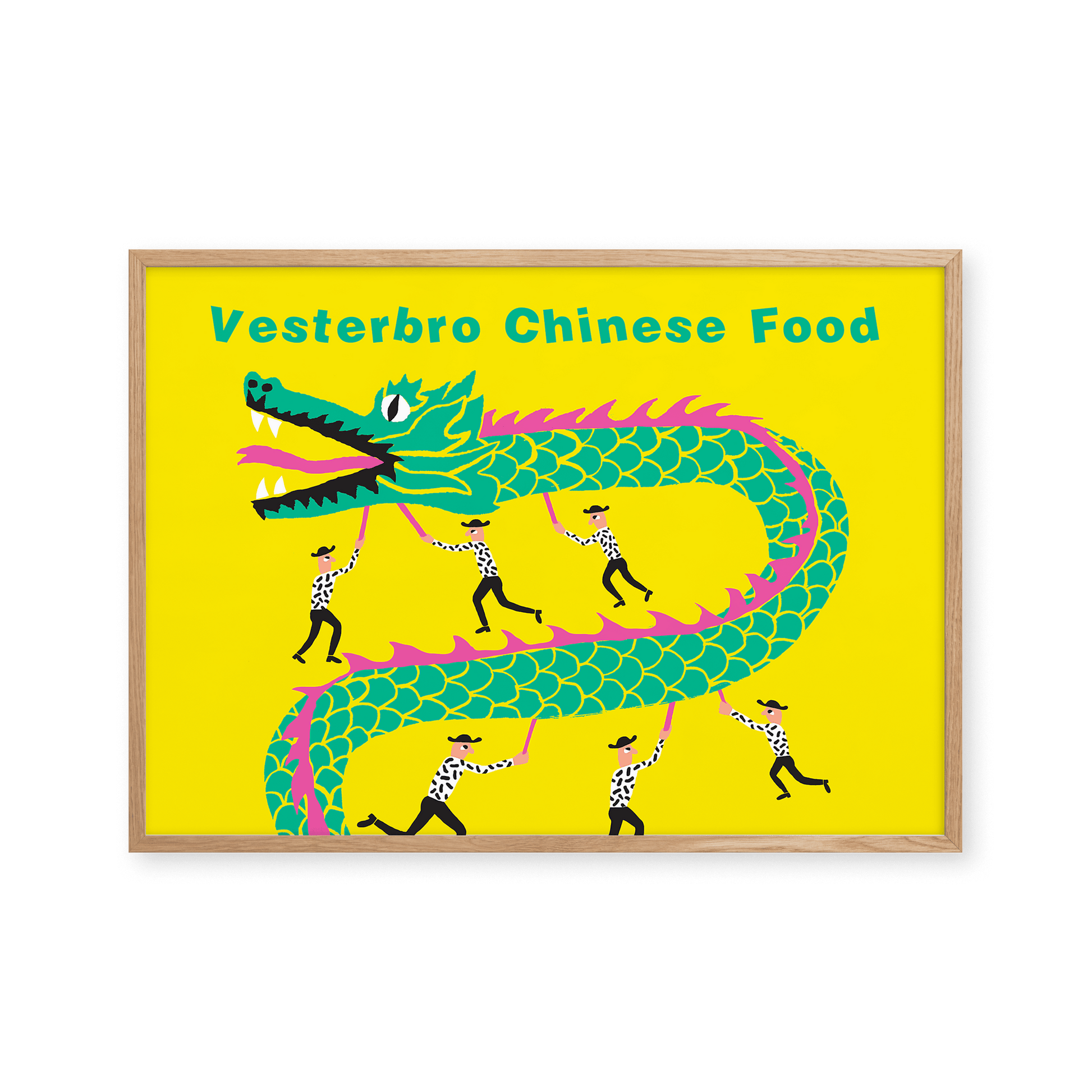 Mikkeller Prints Poster Vesterbro Chinese Food