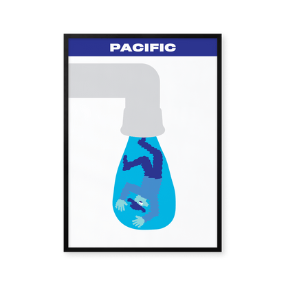 Mikkeller Prints Poster Water Series Pacific