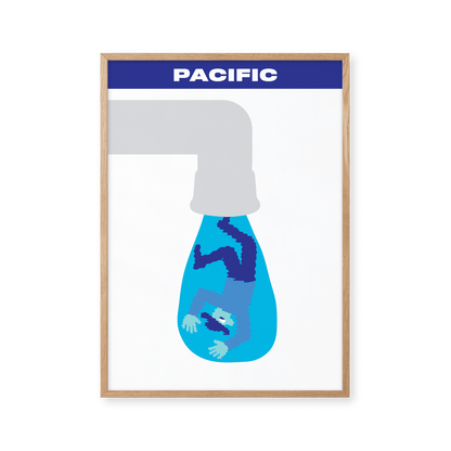 Mikkeller Prints Poster Water Series Pacific
