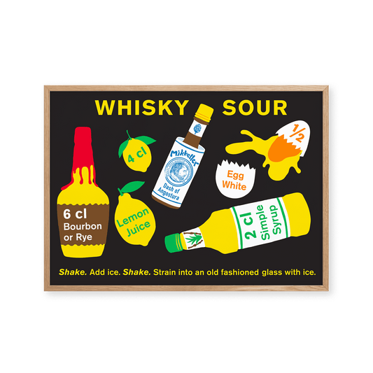 Mikkeller Prints Poster Whisky Sour