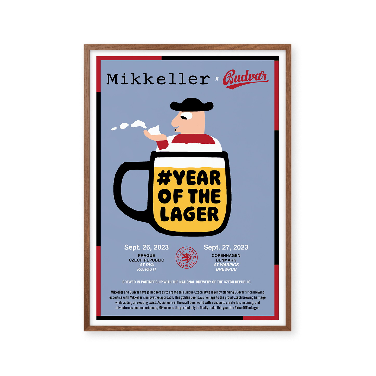 Mikkeller Prints Poster Year of the Lager