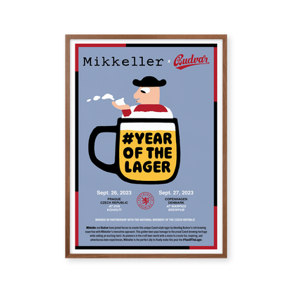 Mikkeller Prints Poster Year of the Lager