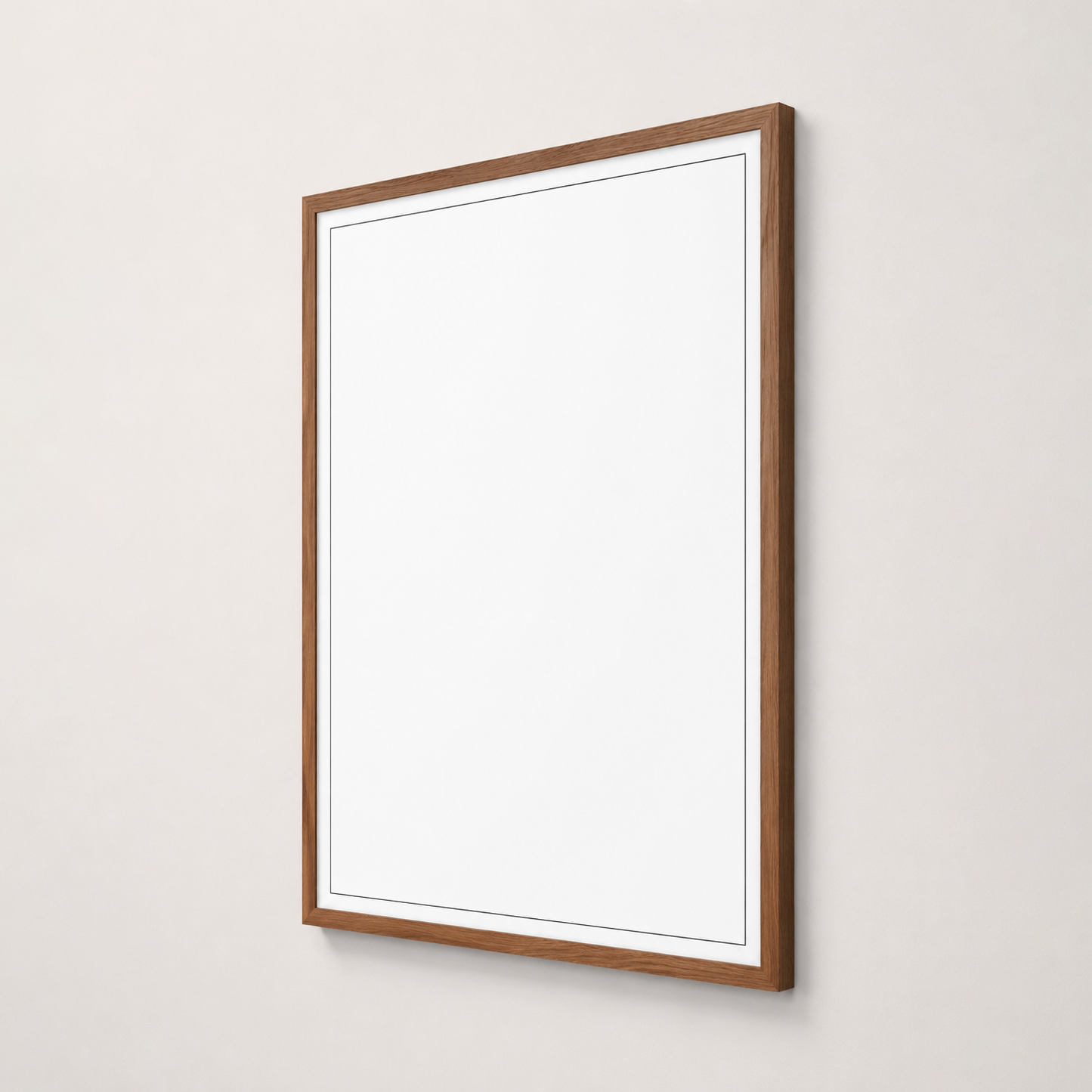 Dark oak frame